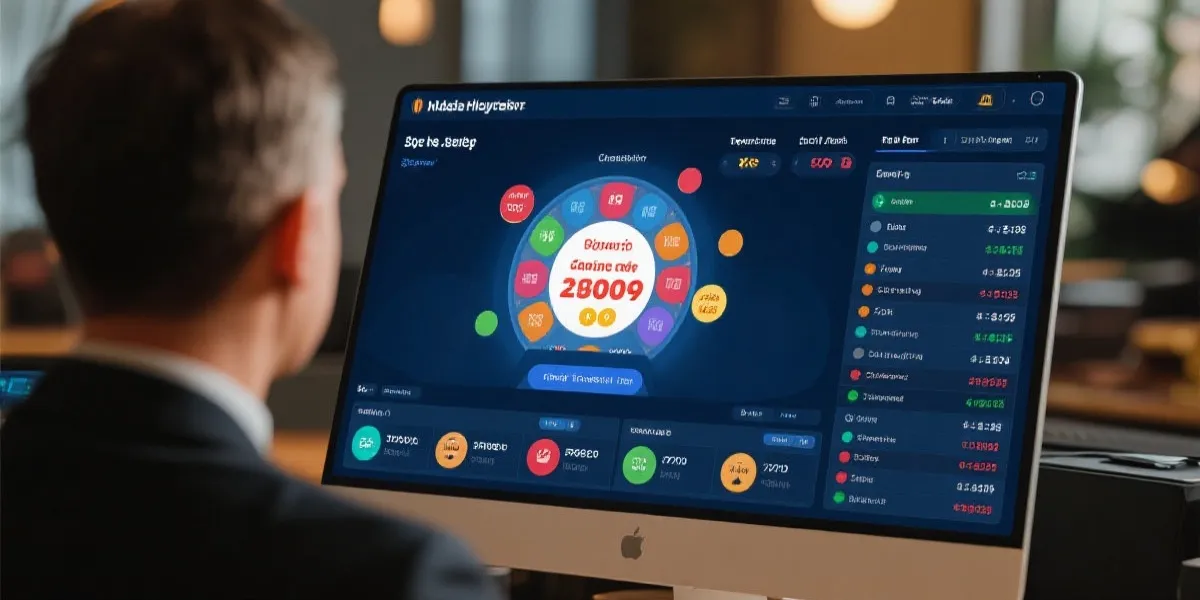 开奖数据看板示意图